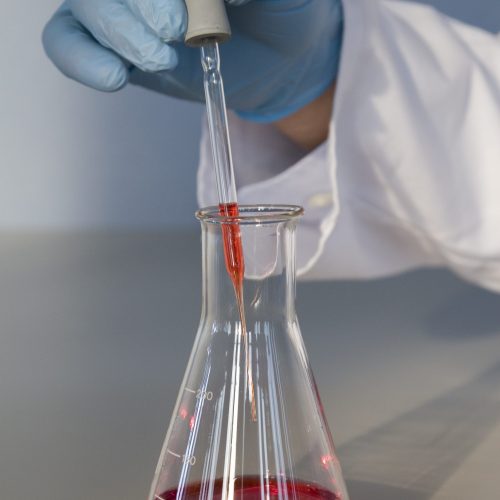 Image of lab work