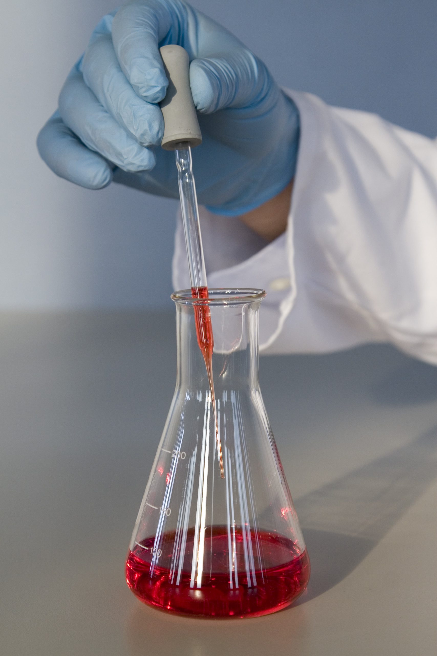 Image of lab work
